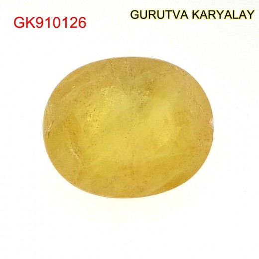 Yellow Sapphire – 6.48 Carats (Ratti-7.16) Pukhraj